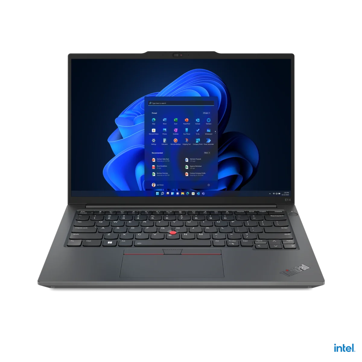 E14,i5-1335U,8GB Base DDR4,512GB SSD M.2 2242 NVMe,nVidia MX550 2GB,No OS 21JK000NGP - Image 1