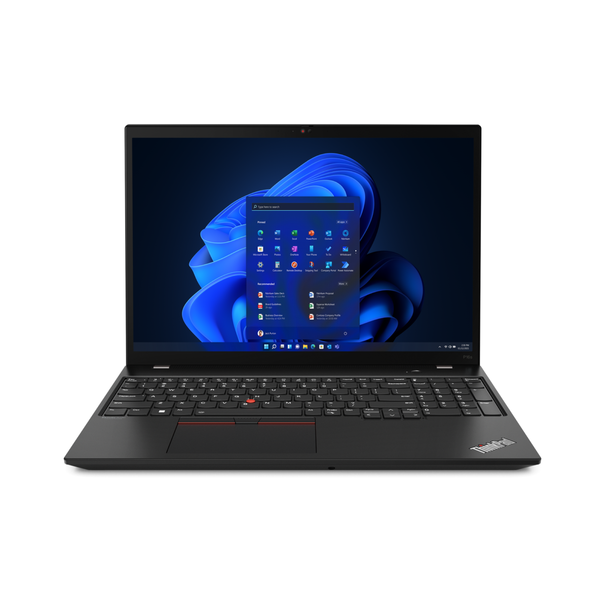 Lenovo P16s Gen 2 (AMD) | AMD Ryzen™ 7 PRO 7840U16GB RAM Soldered LPDDR5x-7500 Non-ECC, 512GB SSD M.2 2280 PCIe® 4.0x4 Performance NVMe® Opal 2.0, Integrated AMD Radeon™ 780M Graphics 21K9000FGR - Image 1