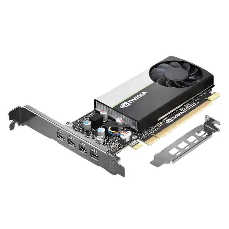 View of Lenovo NVIDIA T1000 Professional Graphics Card