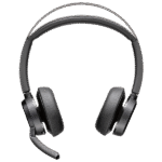 Poly Voyager Focus 2 USB-C Headset with Charging Stand | Hybrid ANC | Bluetooth 5.1 | Acoustic Fence Mic | Smart Sensors | 77Y89AA