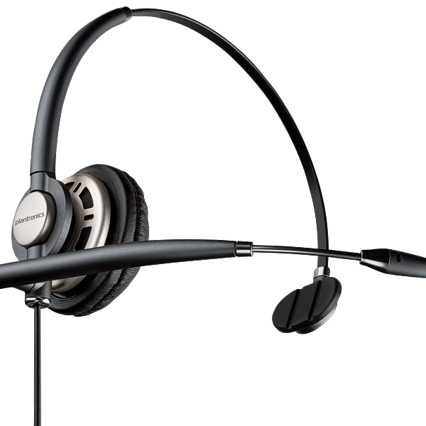 Poly EncorePro 710D Mono Digital Headset with Quick Disconnect | Noise-Canceling Mic | Wideband Audio | SoundGuard Protection | TAA Compliant | 783N6AA