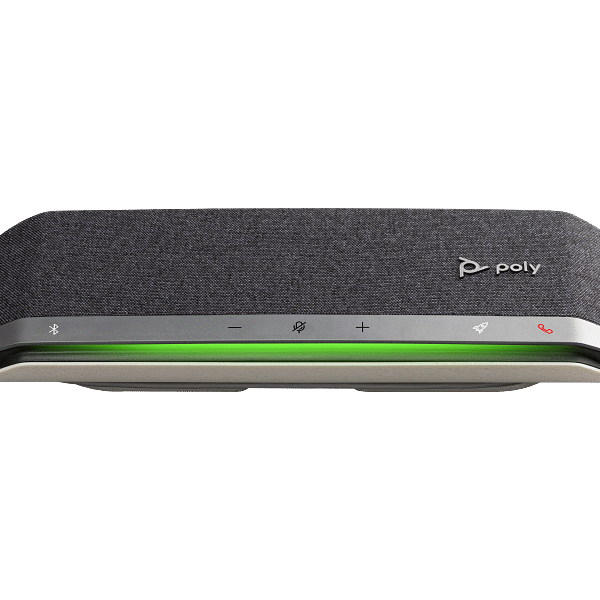 Poly Sync 40 USB-A/USB-C & Bluetooth Speakerphone | 3-Mic Array | Full-Duplex Audio | 30-Hour Battery | USB + Bluetooth Connectivity | UC-Certified | SKU 772C4AA