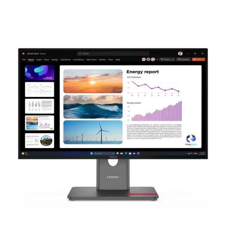 View of Lenovo ThinkVision P24Q-40 Monitor