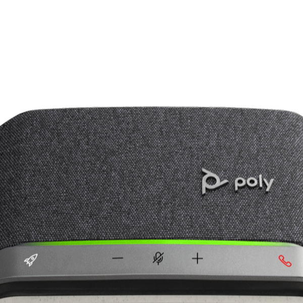 Poly Sync 20+ USB-A Speakerphone | 3-Mic Array | Full-Duplex Audio | Bluetooth + USB Connectivity | 20-Hour Battery | Smartphone Charging | UC-Certified | SKU 772C6AA