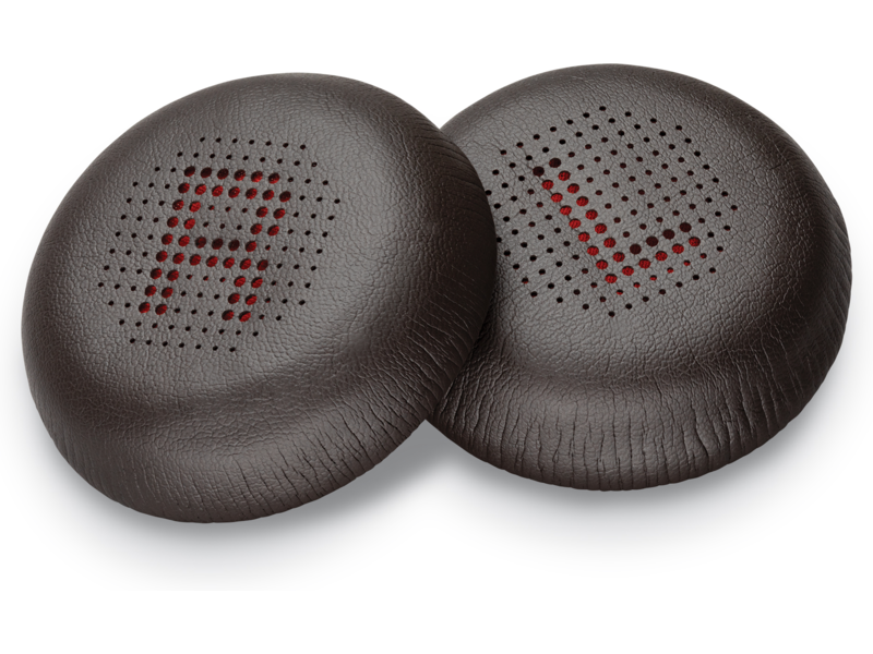 c08699658 Poly Blackwire 8225 Leatherette Ear Cushions (Pair) | Replacement Earpads for Blackwire 8225 Series | Soft, Comfortable & Durable | 783Q9AA - Image 1