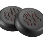 Poly Voyager Focus 2 Leatherette Ear Cushions (2 Pieces) | Genuine Replacement | All-Day Comfort Upgrade | SKU 783R8AA