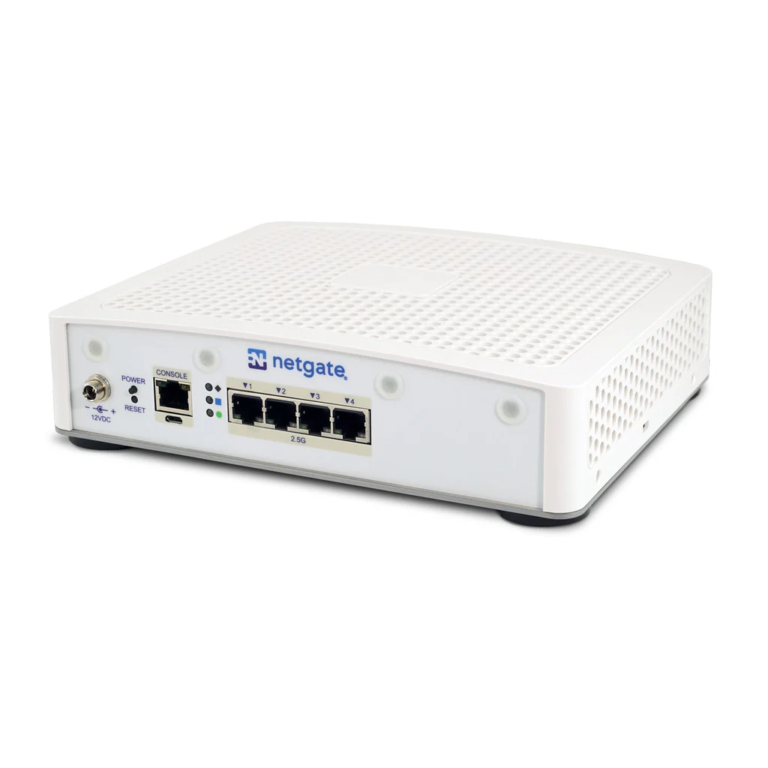 View of Netgate 4200 MAX pfSense+ Security Gateway