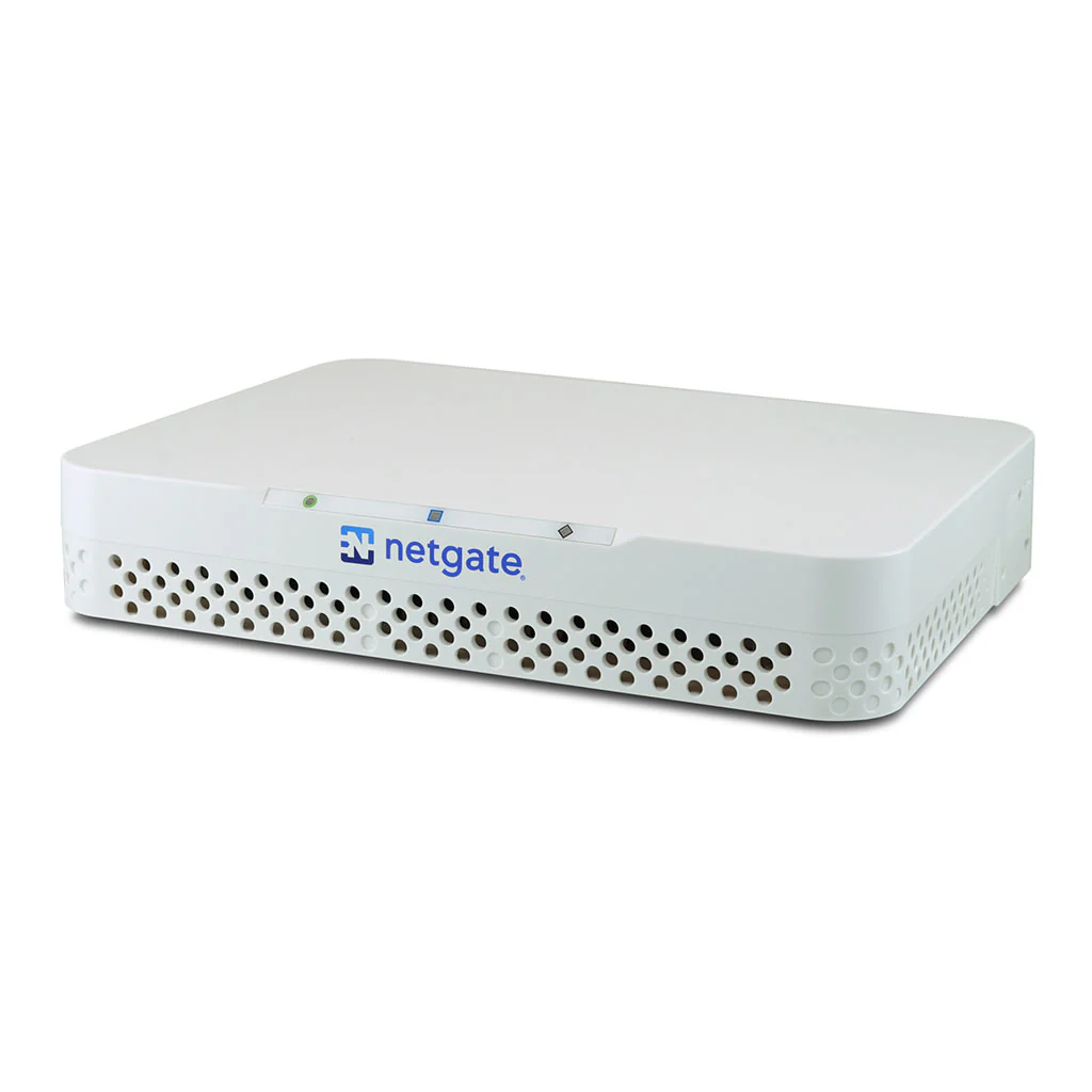 Front View of Netgate 6100 MAX Secure Router with TNSR Software
