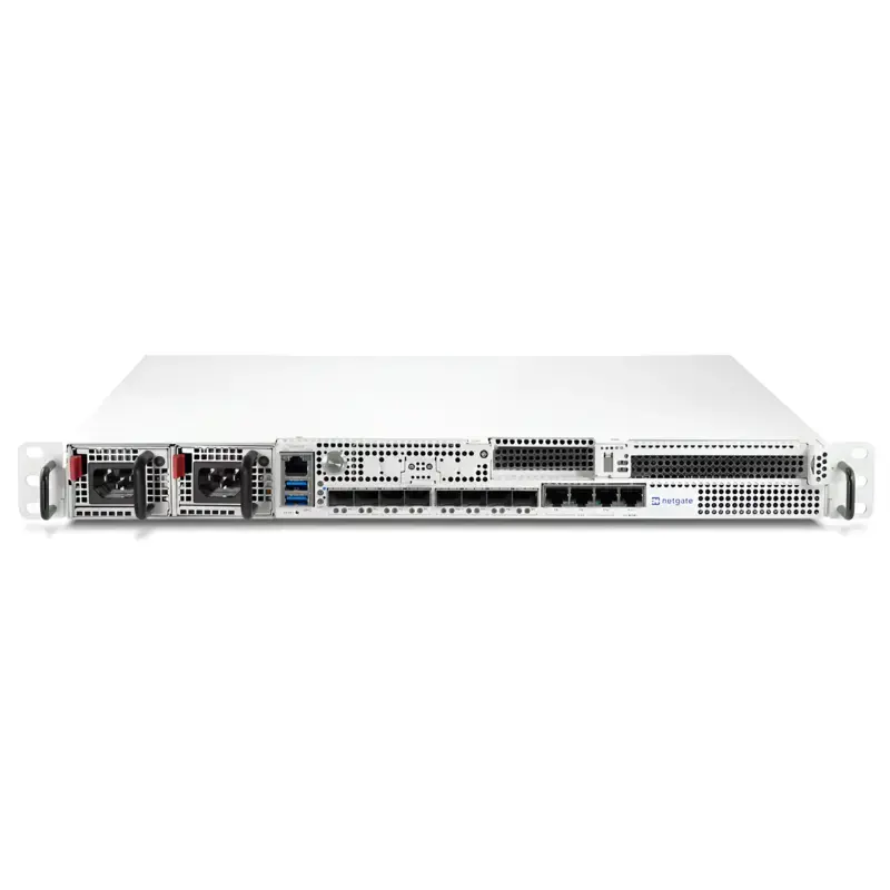 View of Netgate 8300 MAX TNSR Secure Router