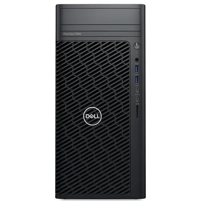 View of Dell Precision 3680 Tower Workstation View of Dell Precision 3680 Tower Workstation