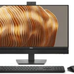 View of Dell Pro 24 AIO QC24250 Desktop