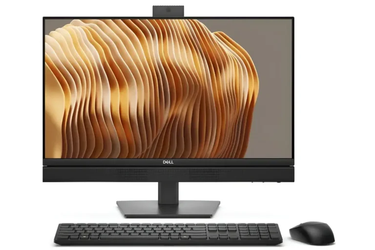 View of Dell Pro 24 AIO QC24250 Desktop