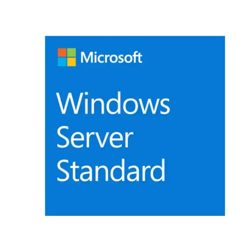 View of LOGO of Microsoft Windows Server Standard View of LOGO of Microsoft Windows Server Standard