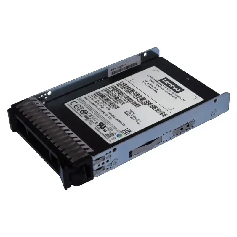 View of Lenovo ThinkSystem 2.5 VA 3.84TB Read Intensive SATA 6Gb Hot-Swap SSD v2