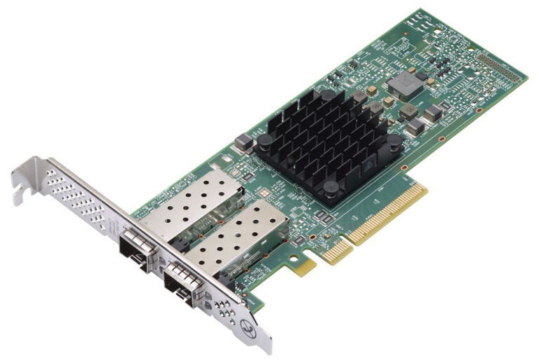 View of Lenovo ThinkSystem Broadcom 57414 1025GbE SFP28 2-port PCIe Ethernet Adapter