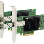 View of Lenovo ThinkSystem Emulex 16Gb Gen6 Dual-Port FC HBA