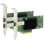 View of Lenovo ThinkSystem Emulex 16Gb Gen6 Dual-Port FC HBA