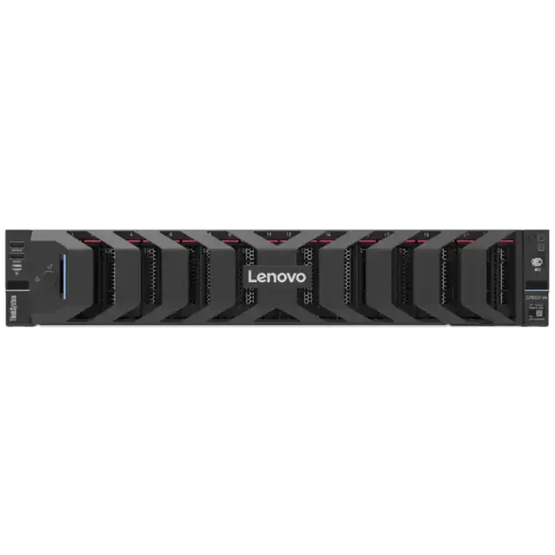 View of Lenovo ThinkSystem SR650 V4 Rack Server