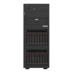 View of Lenovo ThinkSystem ST250 V3 Tower Server