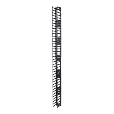 Cross View of APC AR7580A NetShelter Cable Manager