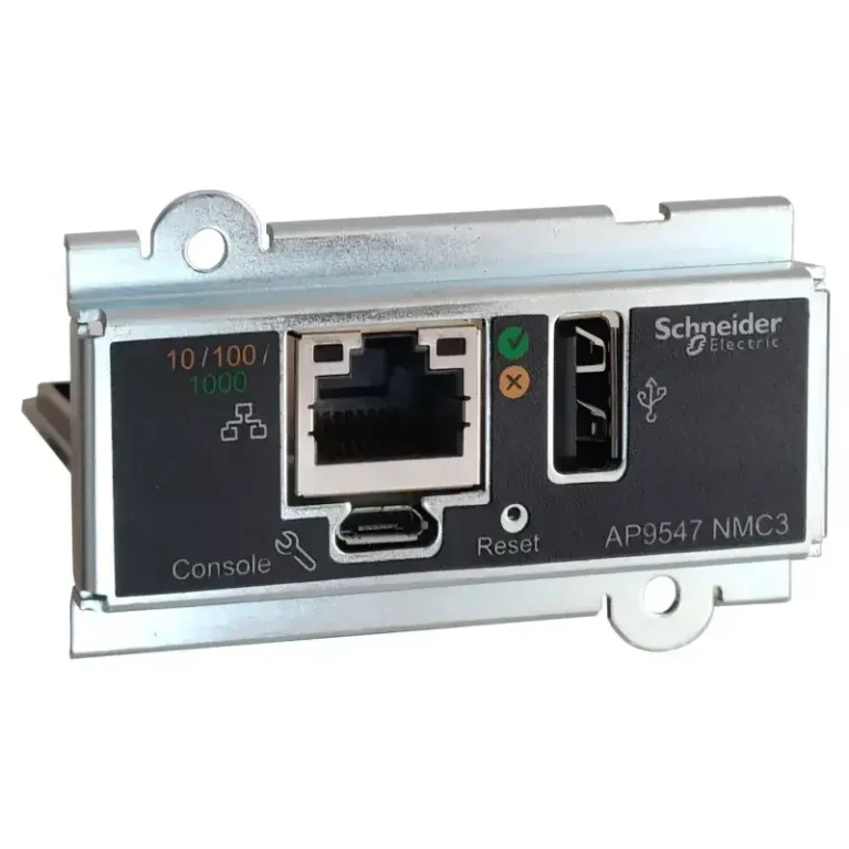 View of APC AP9547 Network Management Card 3 (NMC3)