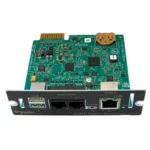 View of APC AP9641 Network Management Card 3 (NMC3) with Environmental Monitoring