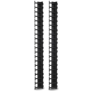 View of APC AR7721 Vertical Cable Manager