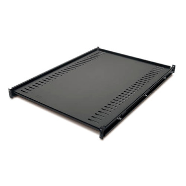 View of APC AR8122BLK Fixed Rack Shelf 250lbs