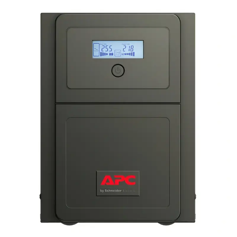 View of APC Easy UPS SMV1500AI-MSX 1500VA Tower UPS with AVR and LCD Display View of APC Easy UPS SMV1500AI-MSX 1500VA Tower UPS with AVR and LCD Display