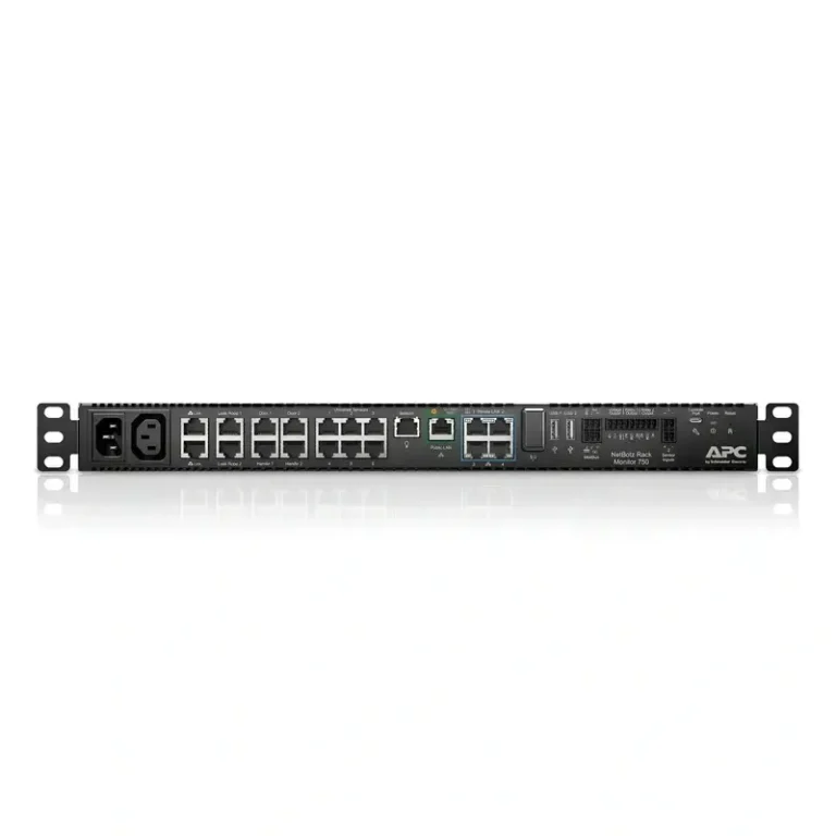 View of APC NetBotz Rack Monitor 750