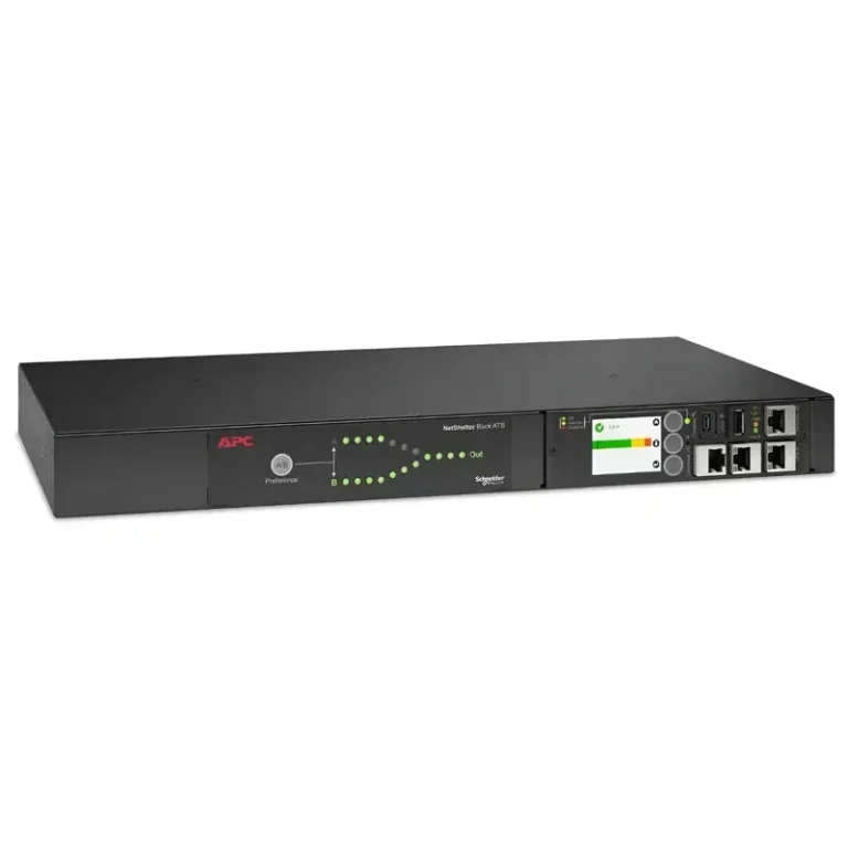 View of APC NetShelter AP4422A Rack Automatic Transfer Switch