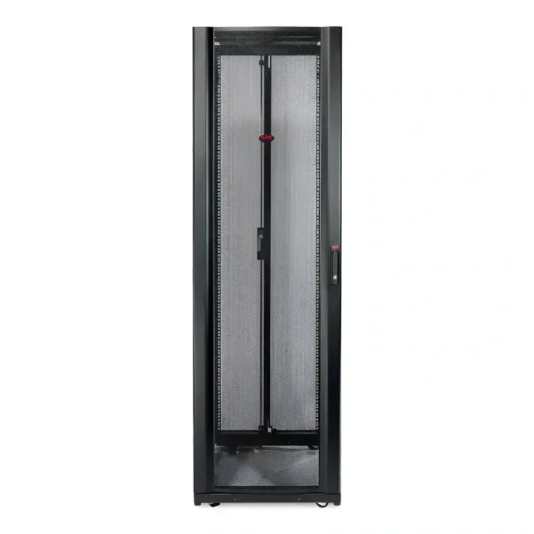 View of APC NetShelter SX AR3107 Server Rack Enclosure
