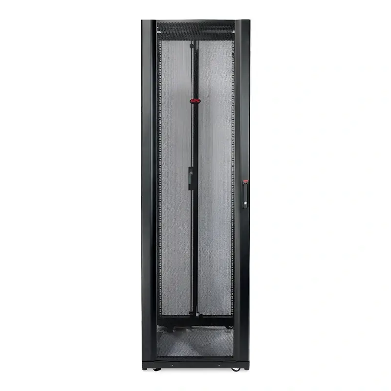 View of APC NetShelter SX AR3107 Server Rack Enclosure View of APC NetShelter SX AR3107 Server Rack Enclosure
