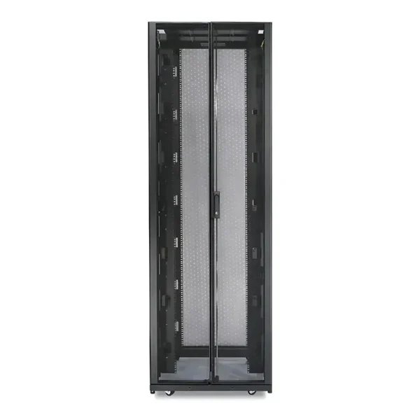 View of APC NetShelter SX AR3150 Server Rack Enclosure