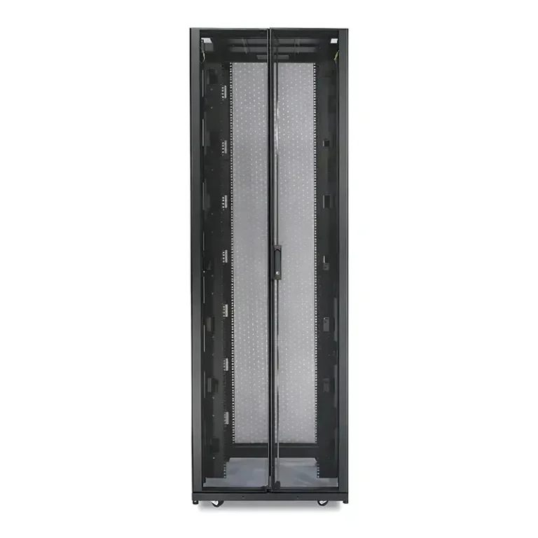 View of APC NetShelter SX AR3150 Server Rack Enclosure
