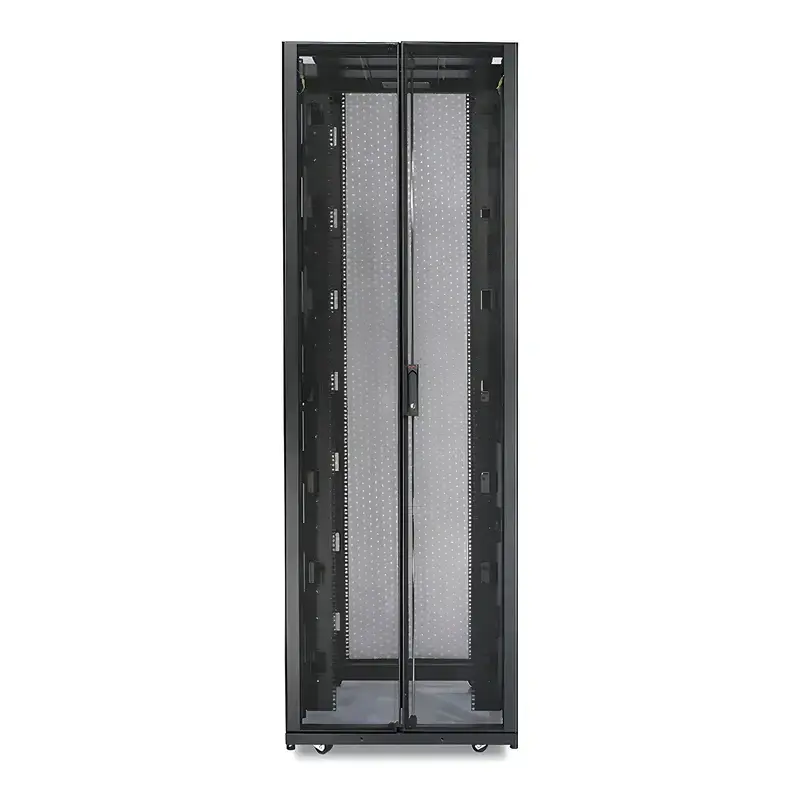 View of APC NetShelter SX AR3150 Server Rack Enclosure View of APC NetShelter SX AR3150 Server Rack Enclosure