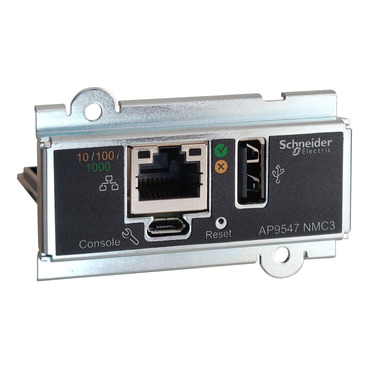 View of APC Network Management Card 3 (NMC3) AP9547