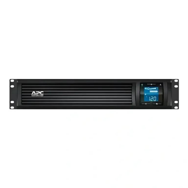 View of APC Smart-UPS SMC1000I-2UC 1000VA Rack Mount UPS with SmartConnect