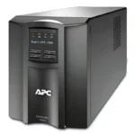 View of APC Smart-UPS SMT1500IC 1500VA Tower UPS with SmartConnect and SmartSlot