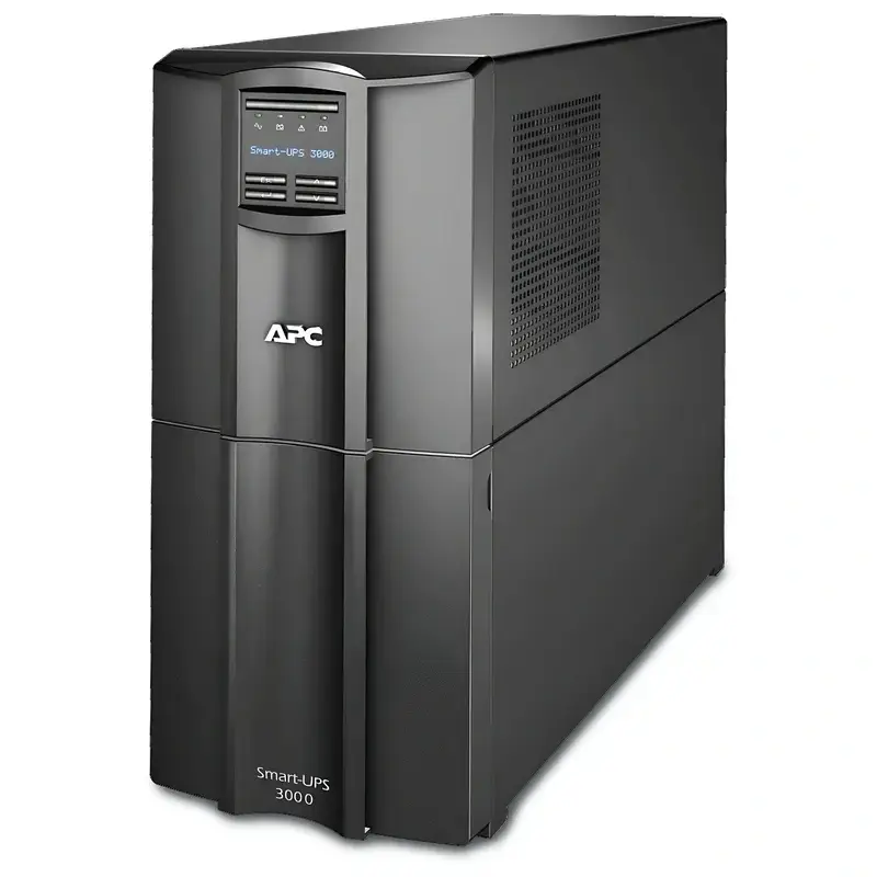 View of APC Smart-UPS SMT3000IC 3kVA Tower UPS with SmartConnect and SmartSlot View of APC Smart-UPS SMT3000IC 3kVA Tower UPS with SmartConnect and SmartSlot