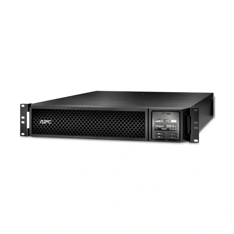 View of APC Smart-UPS SRT1000RMXLI 1000VA-1000W Online Rackmount UPS with Extended Runtime