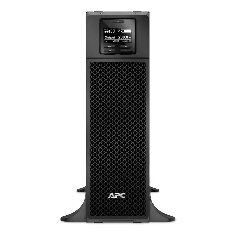 View of APC Smart-UPS SRT5KXLI 5000VA-4500W Online Rack-Tower UPS with Embedded Network Management View of APC Smart-UPS SRT5KXLI 5000VA-4500W Online Rack-Tower UPS with Embedded Network Management