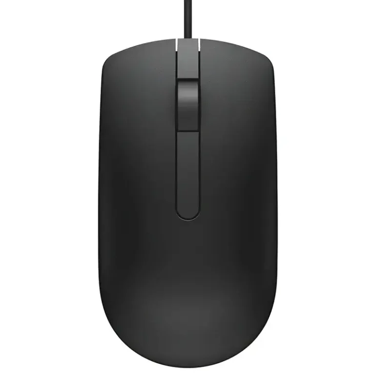 View of Dell Optical Mouse MS116