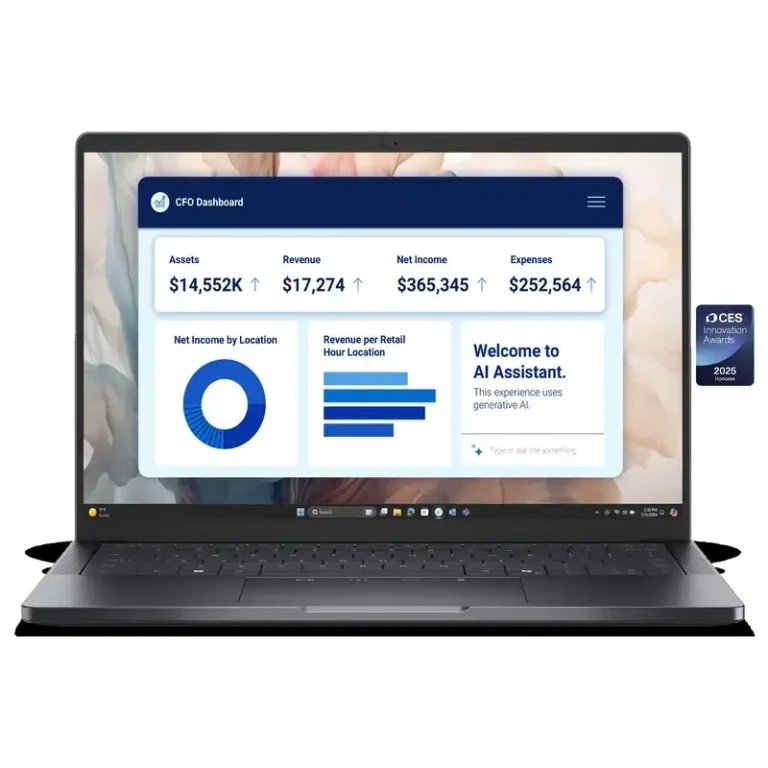View of Dell Pro 14 PA14250 Premium Laptop