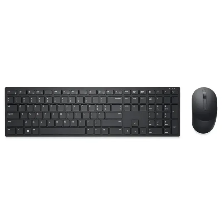 View of Dell Pro Wireless Keyboard and Mouse KM5221W