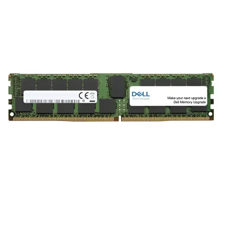Dell AA335286 16GB DDR4 2666MHz ECC UDIMM 288-pin unbuffered server memory module with dual-rank DRAM chips.