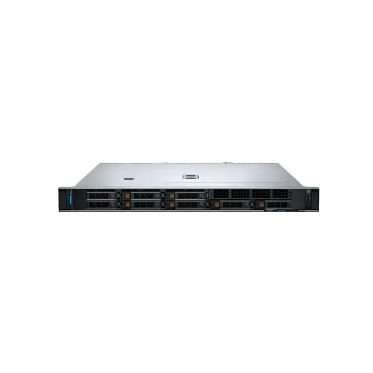 Dell PowerEdge R360 rack server with hot-swappable front drive bays, status LED indicators, and standard 1U chassis.