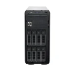 Dell PowerEdge T350 4.5U tower server chassis with eight 3.5-inch SAS SATA hot-plug drive bays and front interface ports.